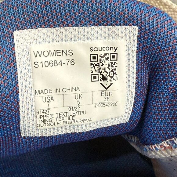 Saucony Shoes Womens Size 7 Guide Banner 15 Athletic Running Sneakers S10684-76 - Picture 9 of 9